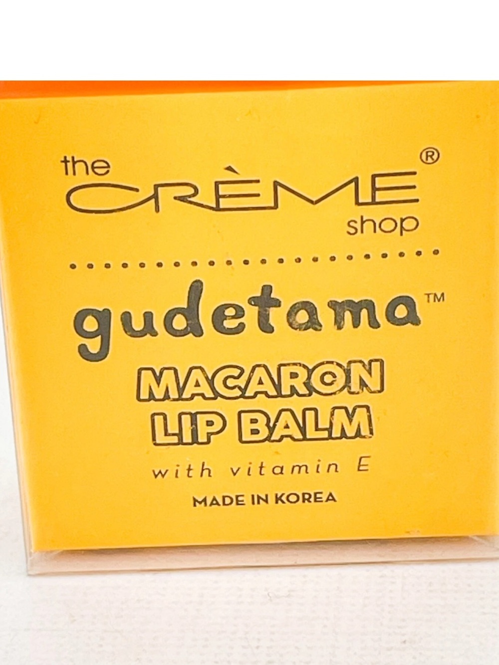 NWT The Crème Shop Limited Edition Gudetama Macaron Lip Balm - Picture 6 of 6